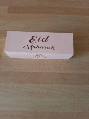 Boite Eid Mubarak pour bonbons (10 pièces) photo review