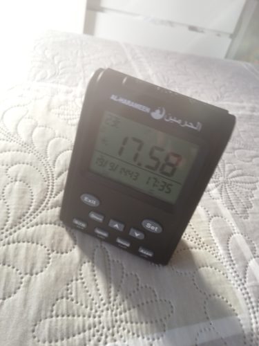 Horloge Adhan Al Harameen photo review