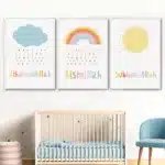Bismillah-InPhilosophallah-Islamic-Manage-Rainbow-Cloud-Nursery-Decor-Canvas-Painting-Wall-Art-Poster-and-Print-Kids
